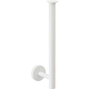 Herzbach Deep White reserve paper roll holder 23.815050.1.07 for 2 rolls, wall mounting, concealed mounting, matt white