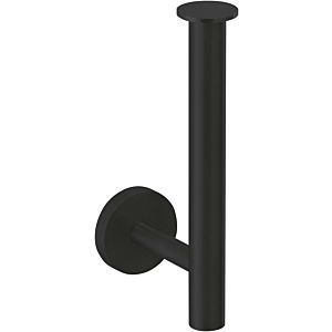 Herzbach Deep Black spare roll holder 23.815050. 2000 .12 black matt, wall mounting