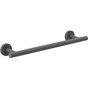 Herzbach Deep Gray bath handle/towel holder 23.817000.1.06 300mm, wall mounting, concealed fastening, matt gray