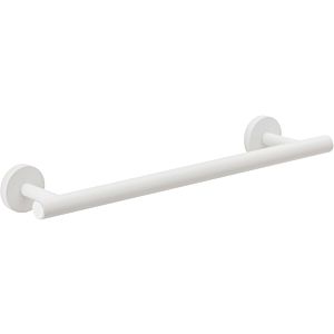 Herzbach Deep White bath handle/towel holder 23.817000.1.07 300mm, wall mounting, concealed fastening, matt white