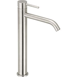 Herzbach Deep IX single-lever basin mixer 28.203200.2.09 Stainless Steel brushed, L-size, 300 mm high