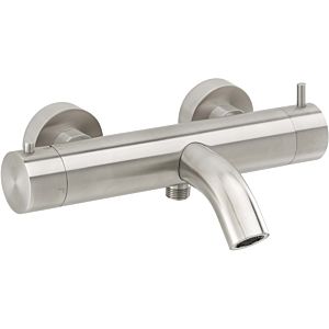 Herzbach Deep IX single lever bath and shower mixer 28.221500. 2000 .09 Stainless Steel brushed, shower 2000 / 2 &quot;