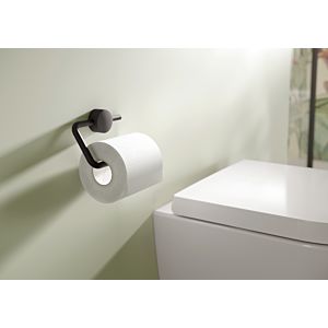 Hewi System 815 Toilettenpapierhalter 815.21.10060DC 140x99x22mm, mit Halter, schwarz tiefmatt
