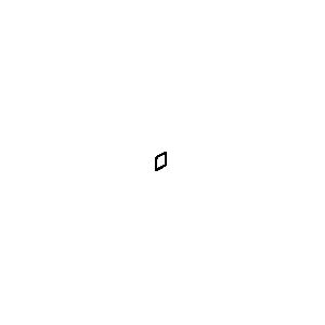 Hewi 477 symbol holder 713.598 pictogram, 5 pieces, signal white