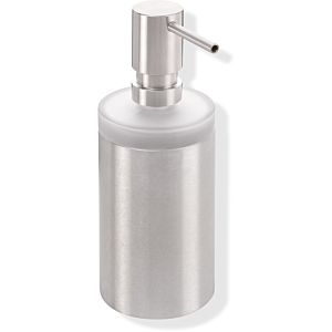 Hewi soap dispenser System 162 162.06.1105XA Halter Stainless Steel , 200 ml, satined glass