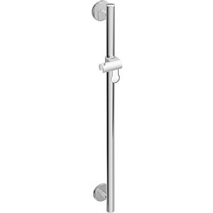 Hewi Warm Touch shower rail 950.33.10051 plastic chrome look, signal white, external dimension 600 mm