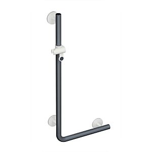 Hewi System 800 K 950.33.2109174 1100 mm, shower holder, supports and Escutcheon signal white, apple green
