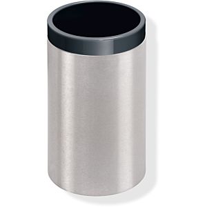 Hewi 805 cup with Halter 162.04.110XA92 anthracite gray, Stainless Steel