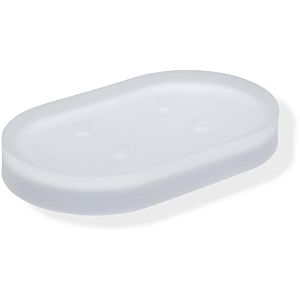 Hewi System 800 soap dish 800.02.E01 satined crystal glass