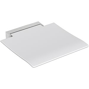 Hewi 450 siège rabattable 950.51.210XA92 450 x 463 x 107 mm, surface d&#39;assise gris anthracite, finition satinée