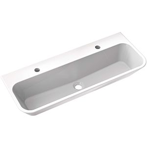Hewi mineral double washbasin 950.12.205 90x35cm, white