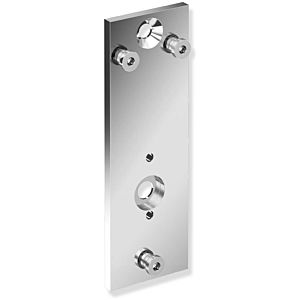 Hewi System 900 mounting plate 900.50.00140 for mobile Toilet rails , Stainless Steel chrome-plated