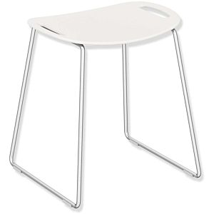 Hewi System 900 stool 950.51.300XA98 489 x 507 x 428 mm, seat surface signal white