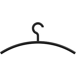 Hewi coat hanger 570.390 jet black, rotatable hook
