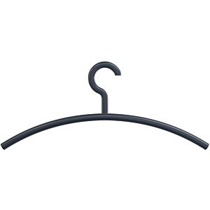 Hewi coat hanger 570.192 anthracite gray, fixed hook