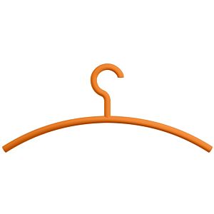 Hewi clothes hanger 570.1B24 fixed Haken , matt, orange
