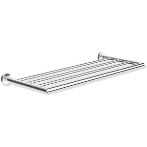 Hewi System 162 bath towel rack 950.30.11040 618 x 260 mm, Stainless Steel chrome-plated