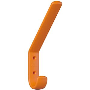 Hewi 477 Garderobenhaken 477.90B07124 163x22x108mm, mit Distanzstück 123mm, matt, orange