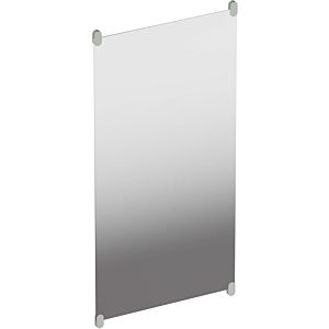 Hewi S 801 wall mirror 801.01B30095 600x1200x6mm, with brackets, matt, rock grey