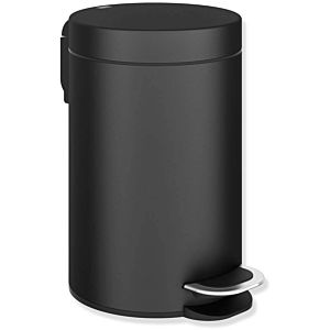 Hewi Abfallbehälter 950.05.30501 d= 170x265x230mm, 3 l, matt schwarz beschichtet