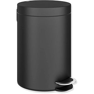 Hewi Abfallbehälter 950.05.31501 d= 205x295x266mm, 5 l, matt schwarz beschichtet