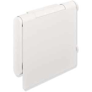 Hewi System 900 WC 900.21.00560DX Inox thermolaqué blanc , avec couvercle