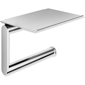 Hewi System 900 WC holder 900.21.00440 Stainless Steel chrome-plated, with shelf