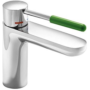 Hewi AQ AQ1.12M1024072 chrome-plated, handle may green, round, projection 159 mm