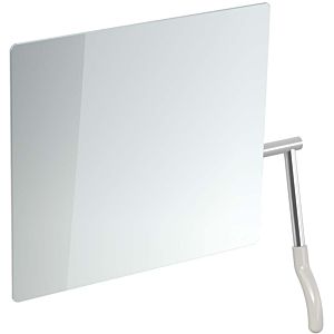 miroir inclinable Hewi 802.01.100R97 725x741x73mm, levier à droite, gris clair