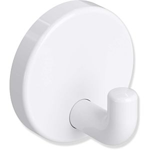 Hewi 801 wall hook 801.90.01098 signal white, rosette d = 40mm