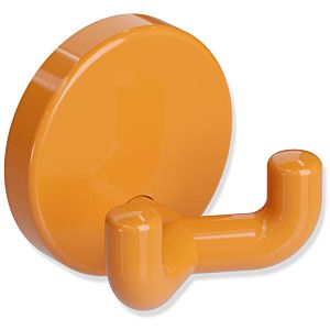 Hewi 801 double hook 801.90.02024 orange , with rosette d = 40mm