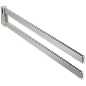 Hewi System 900 Q towel rail 900Q09.000XA ground, made of stainless steel, 446x72x19mm