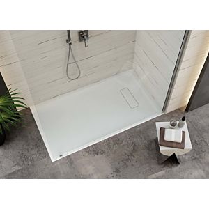 Hoesch de douche en fonte minérale 4367xA.010 blanc , 90 x 75 x 3 cm