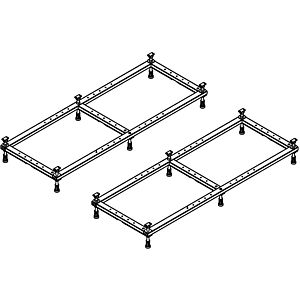 Hoesch Muna 118972 for pentagonal / quadrant 100x100cm