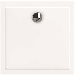 Hoesch Samar shower tray 4453.010 100 x 100 x 2.5 cm, white, ultra-flat
