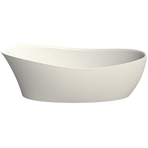 Hoesch Namur freestanding bath 4492.010305 white, Solique, 180 x 80 cm, chrome-plated