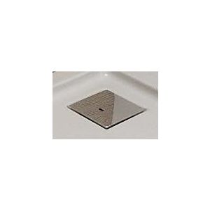 Hoesch 118659.305 chrome, square, for shower tray