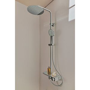 Ideal Standard Ceratherm S200 shower system A7331AA  round, with shelf, chrome-plated