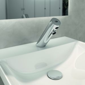 Ideal Standard Sensorflow Sensor - mitigeur lavabo A7557AA alimentation secteur no mix chromé