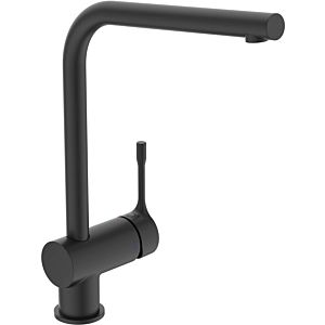 Ideal Standard Ceraline kitchen tap BC174XG silk black, with high spout