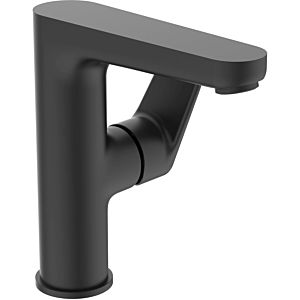 Ideal Standard Cerafine O mitigeur lavabo BC555XG Silk Noir, projection 136mm, sans garniture de vidange