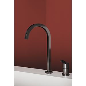 Ideal Standard Gusto kitchen 2-hole faucet BD423A5 magnetic gray, with high square pipe spout
