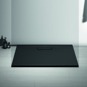 Ideal Standard Ultra Flat New receveur de douche rectangulaire T4474V3 90 x 70 cm, noir mat