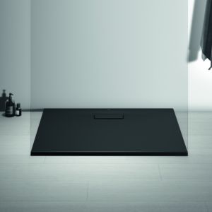 Ideal Standard Ultra Flat New receveur de douche rectangulaire T4475V3 100 x 70 cm, noir mat