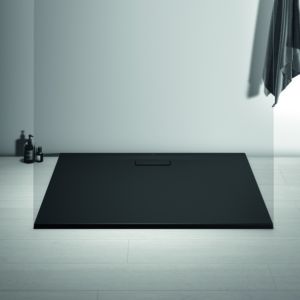 Ideal Standard Ultra Flat New rectangular shower tray T4483V3 120 x 90 cm, matt black