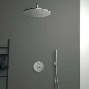 Ideal Standard Ceratherm Navigo shower complete set 02 A7772AA chrome, round