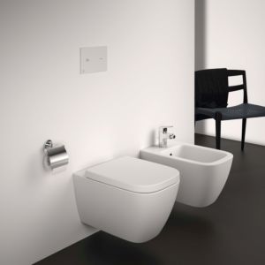Ideal Standard i.life B wall-mounted WC package T521701 rimless, white