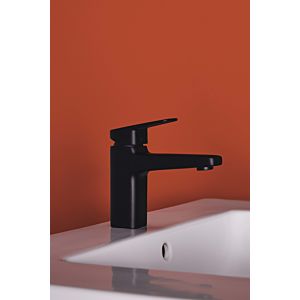 Ideal Standard CeraPlan mitigeur de lavabo BD222XG saillie 124 mm, noir soie, sans garniture de vidange