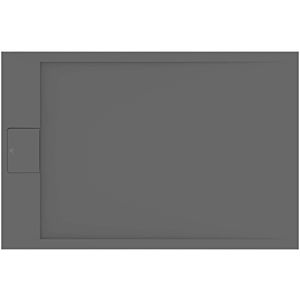 Ideal Standard Ultra Flat i.Life S Rechteck-Brausewanne T5221FS 120 x 90 x 3,2 cm, quarzgrau