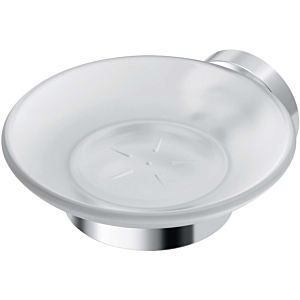 Ideal Standard soap holder IOM A9122AA chrome, bowl frosted glass
